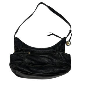 The SAK Black Speckled Leather Hobo Purse